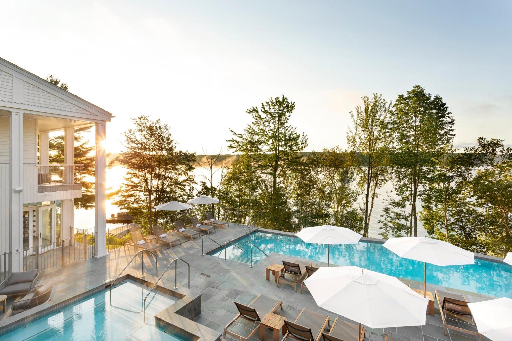 Manoir Hovey, Relais & Chateaux North Hatley Exteriör bild