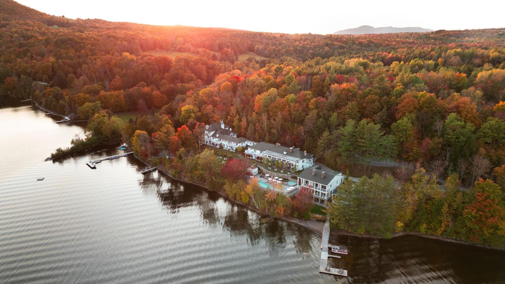 Manoir Hovey, Relais & Chateaux North Hatley Exteriör bild