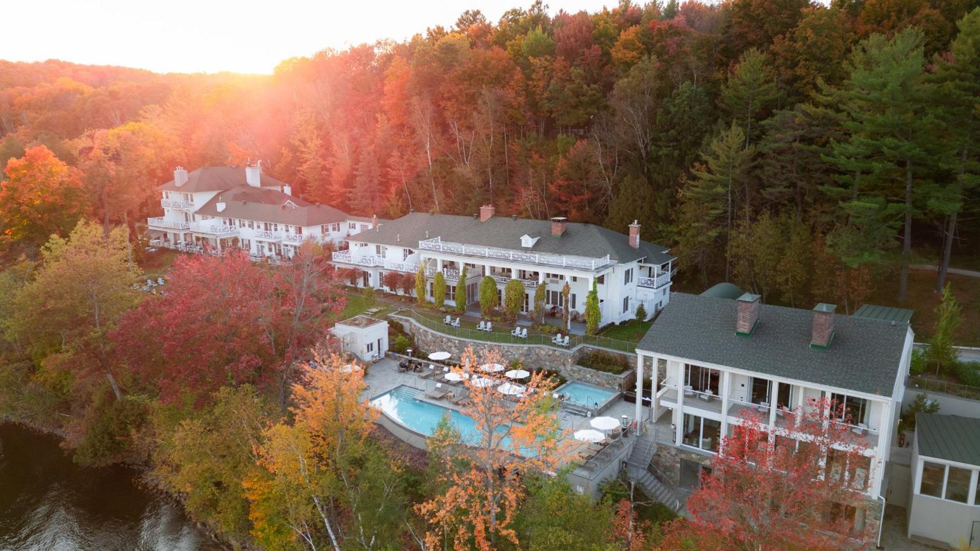 Manoir Hovey, Relais & Chateaux North Hatley Exteriör bild