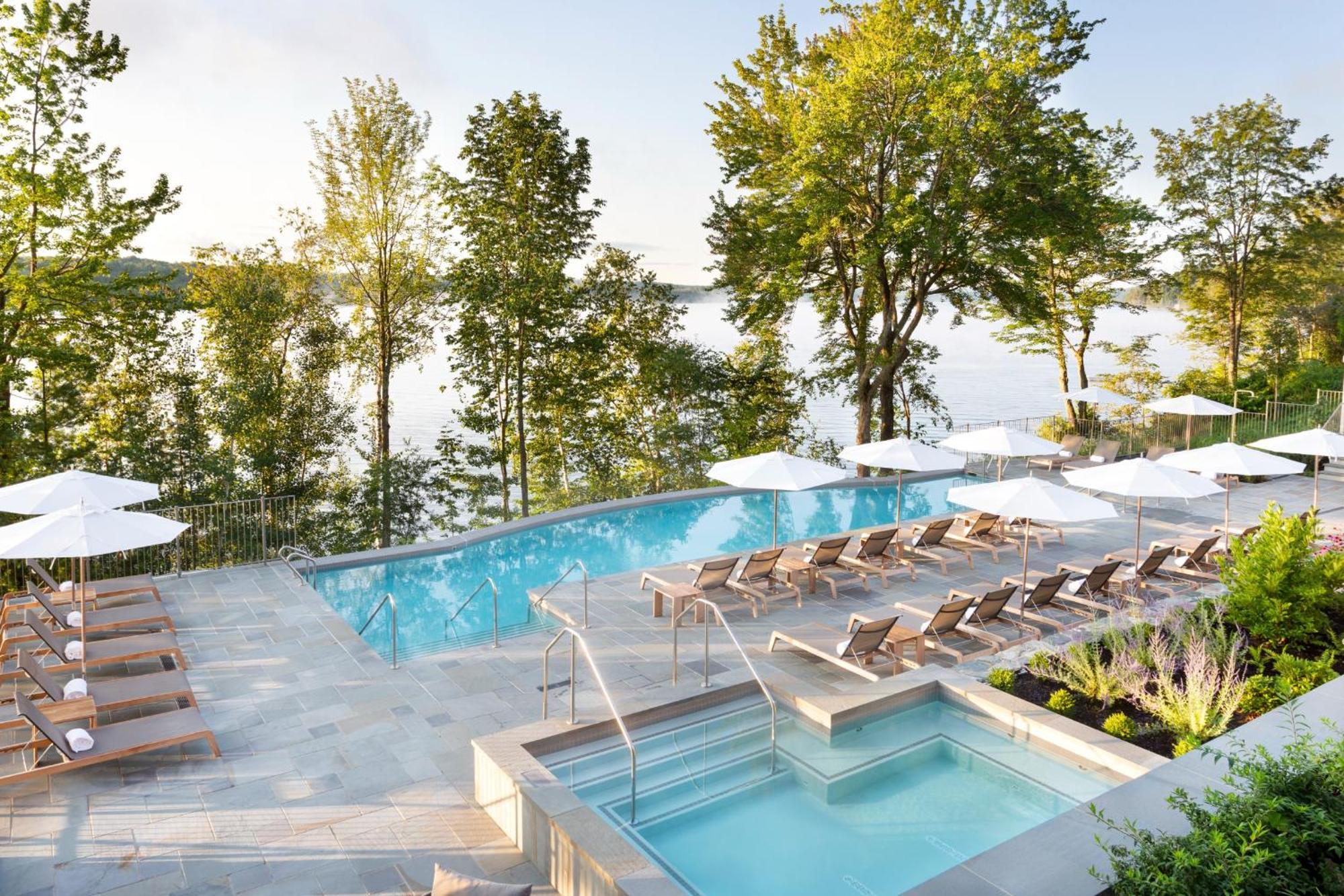 Manoir Hovey, Relais & Chateaux North Hatley Exteriör bild