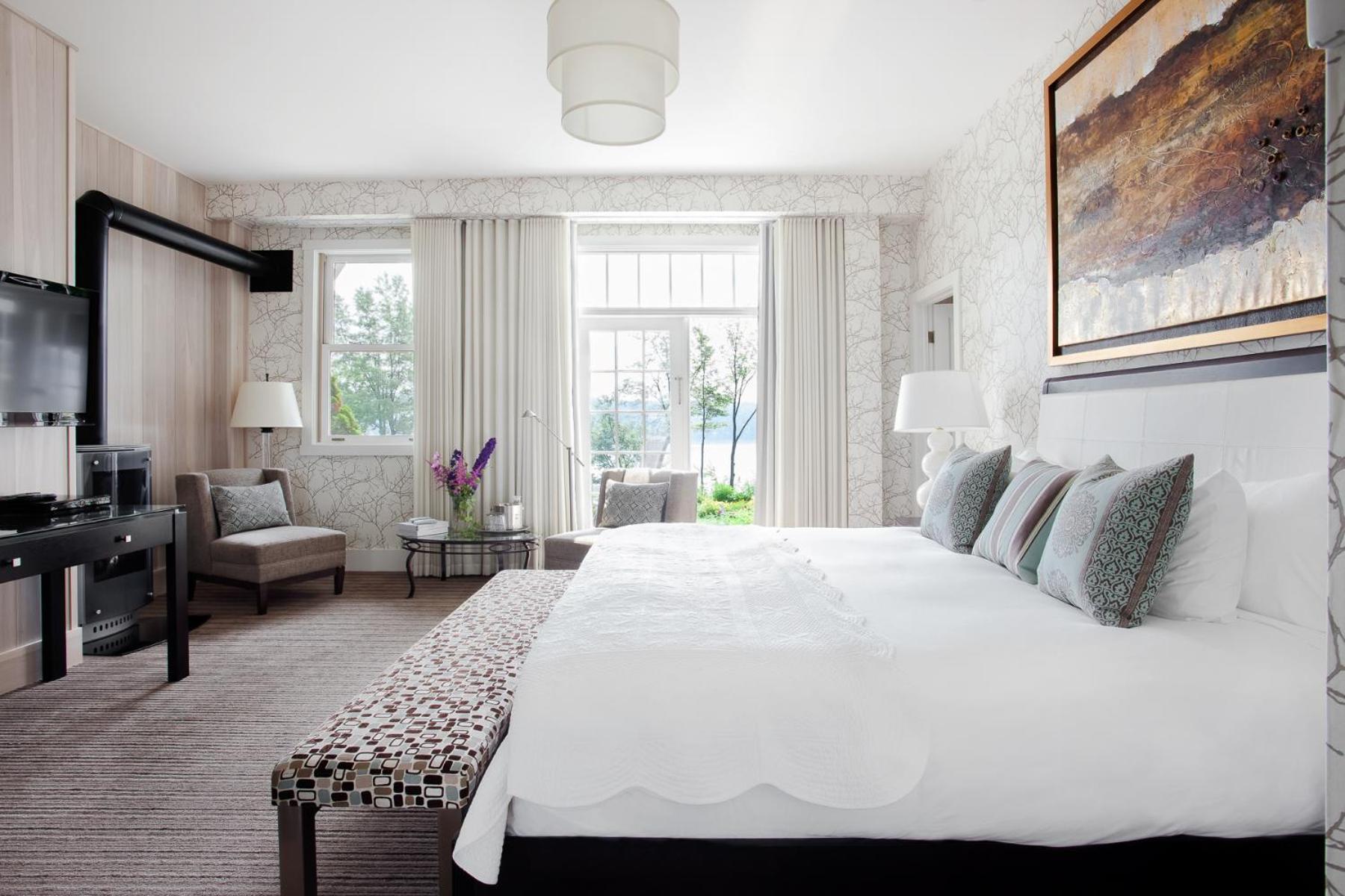 Manoir Hovey, Relais & Chateaux North Hatley Exteriör bild