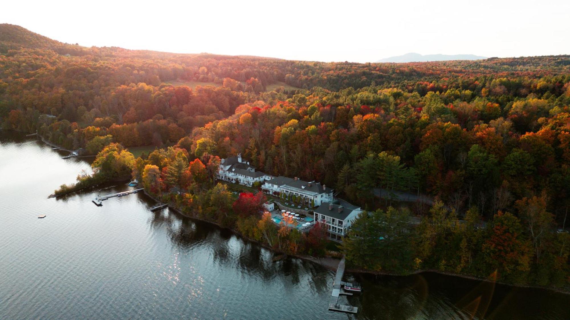 Manoir Hovey, Relais & Chateaux North Hatley Exteriör bild